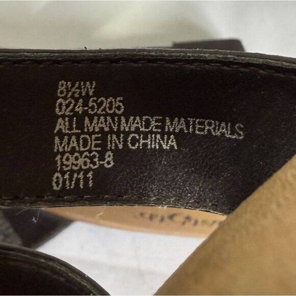 East 5th Womens Brown Gold Medallion Wedge Sandal Slip On 8.5 US - Picture 12 of 12